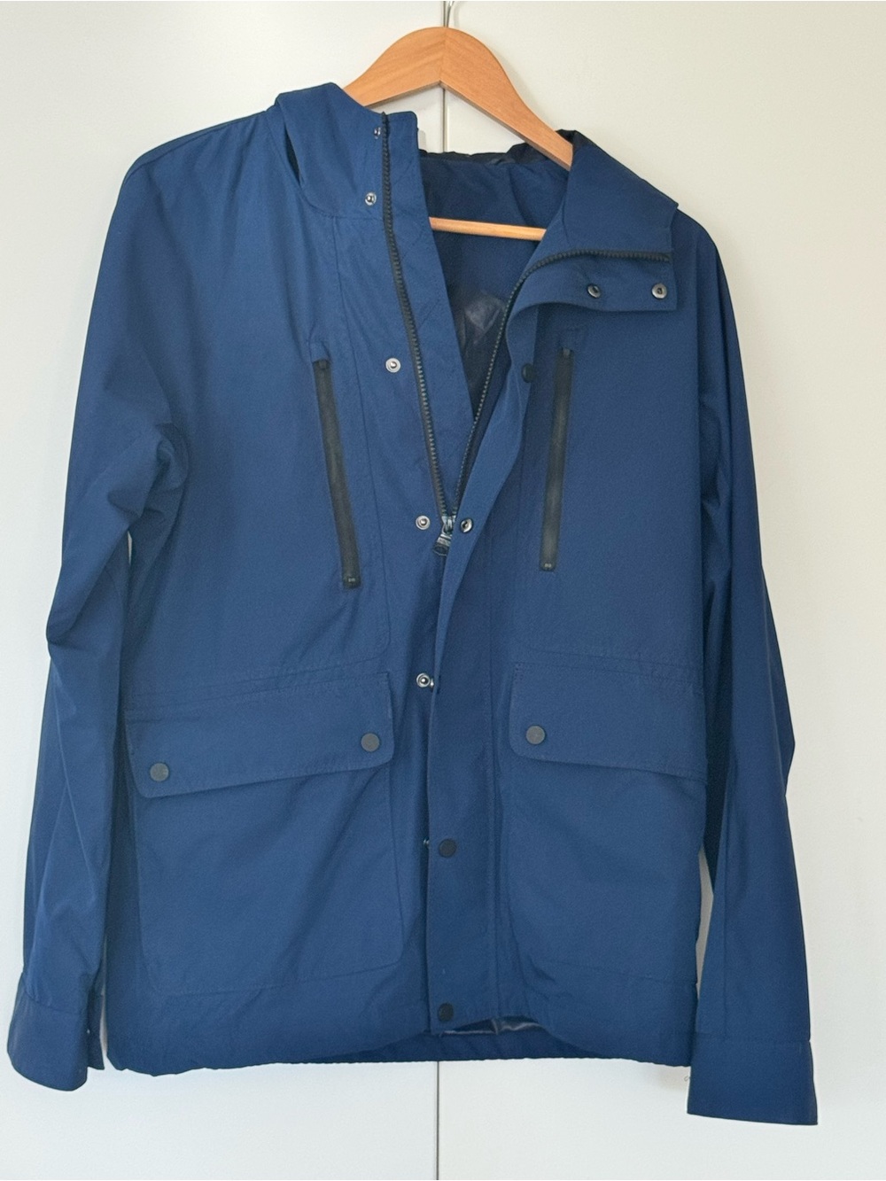 Banana Republic Navy Blue Lightweight Shirt Jacket